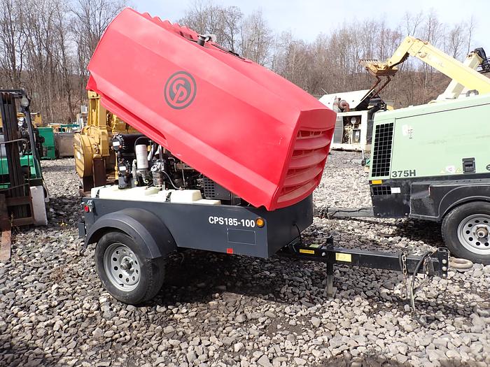 Used 2024 Chicago Pneumatic CPS185 Air Compressor 402 HOURS!