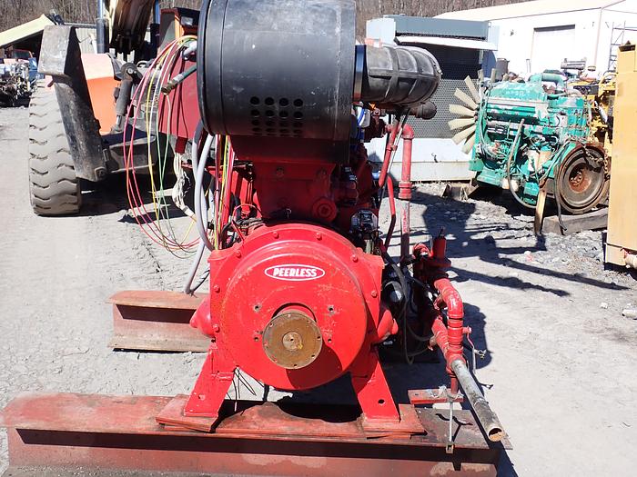 Used 1987 Cummins NT855-F4 Diesel Fire Pump Engine