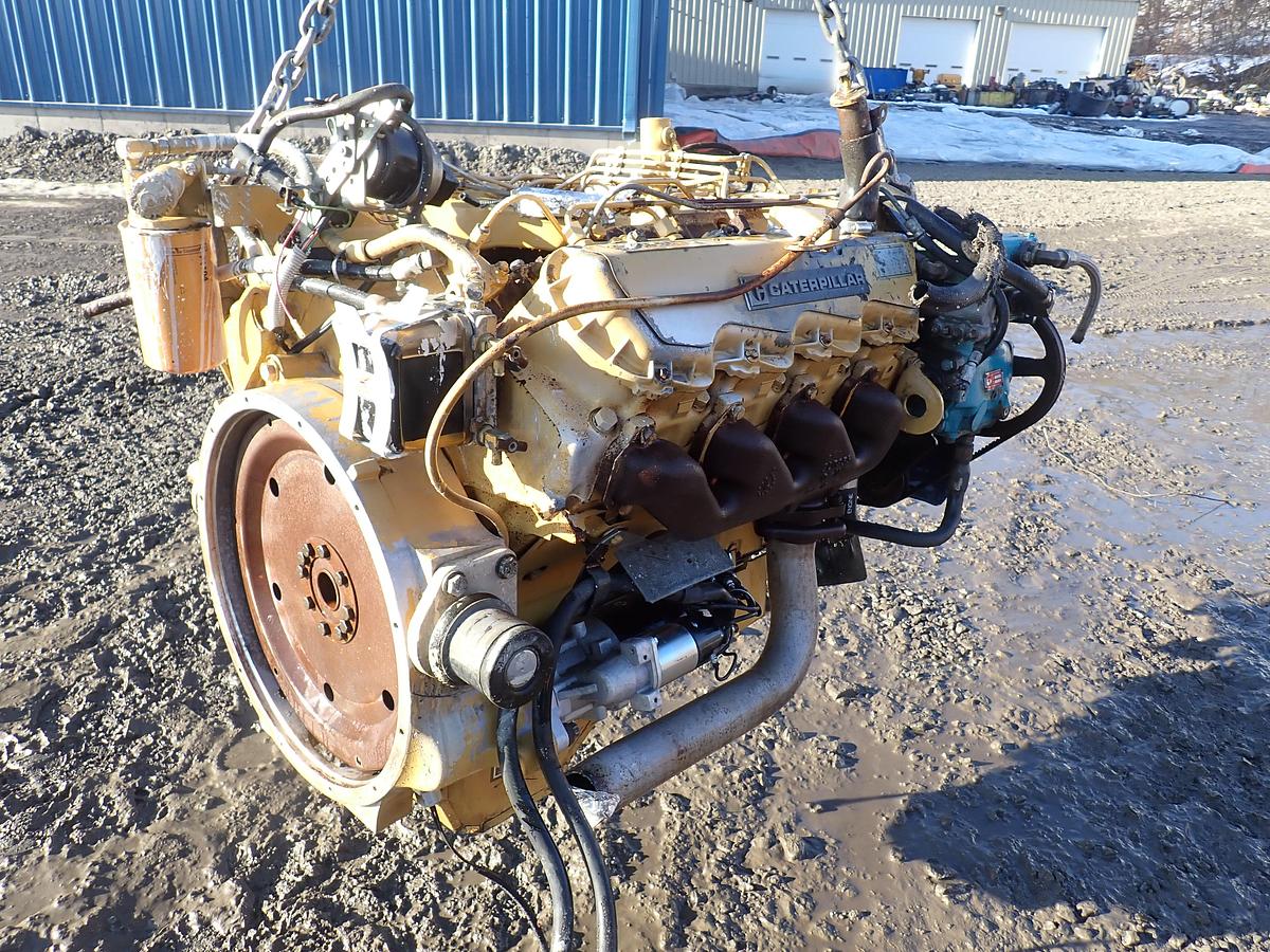 Used 1986 CAT 3208 Diesel Engine 16K MILES! AR # 7C-1553