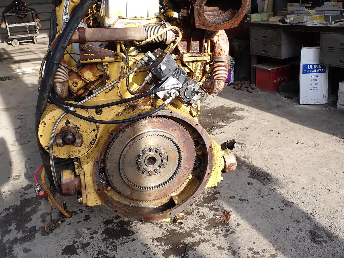 Used 1988 CAT 3408 DI Diesel Engine 769C TRUCK 2W-0769