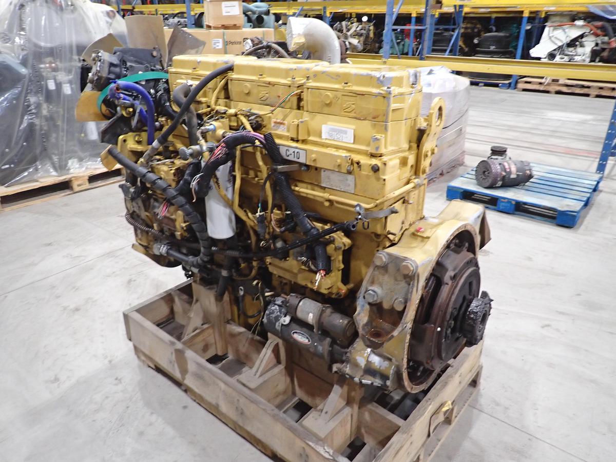 Used 1999 CAT C10 Diesel Engine AR # 169-2354 w/ JAKE BRAKE
