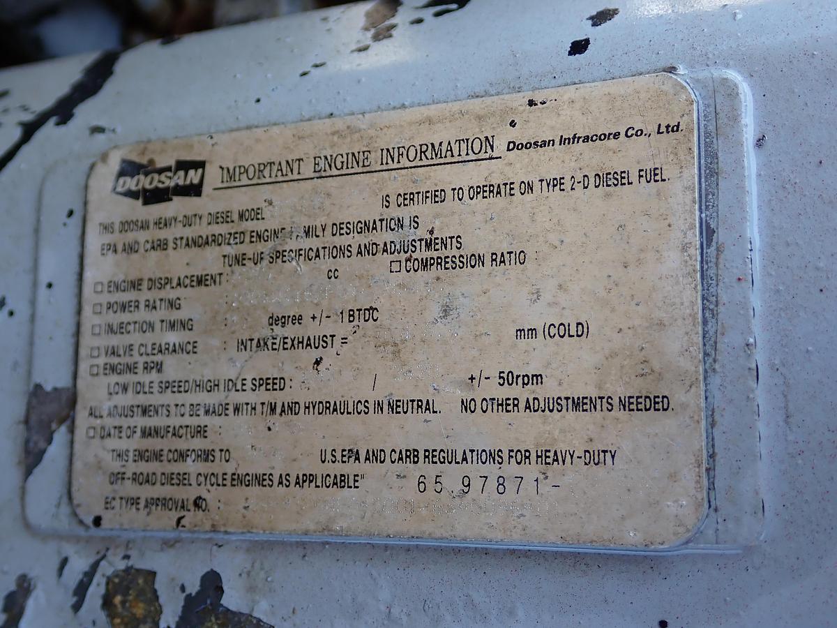 Used 2006 Doosan DB58TIS Diesel Engine POWER UNIT