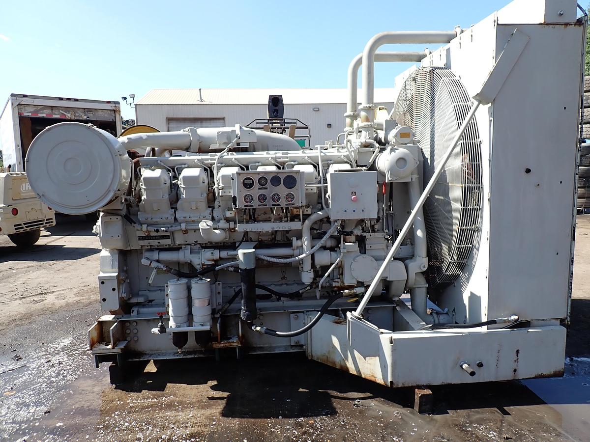 Used CAT 3512 Diesel Engine POWER UNIT AR # 2W8405