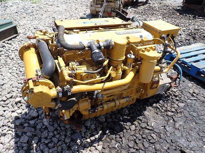 Used 2004 CAT 3126 Marine Engine 350 HP w/ Gear MECHANICAL 179-0782