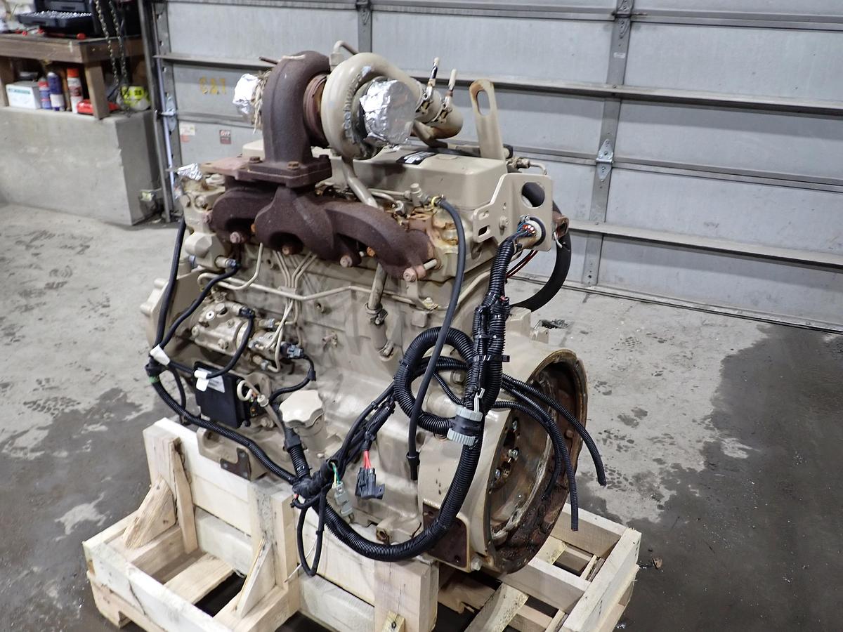 Used John Deere 4045TF275 Turbo Diesel Engine 3499 HOURS
