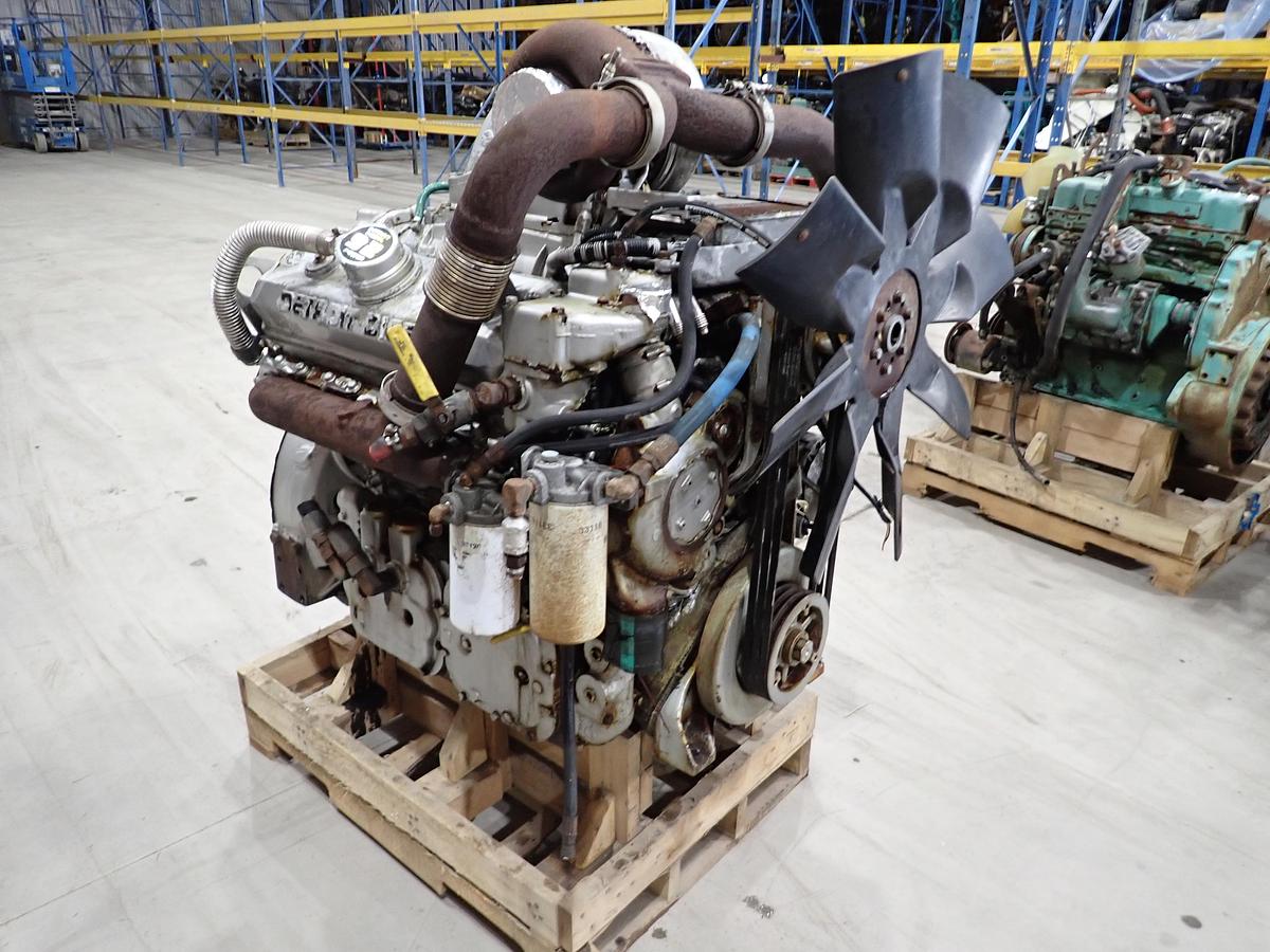 Used 1994 Detroit Diesel 8V92TA DDEC Engine 8087-7K40