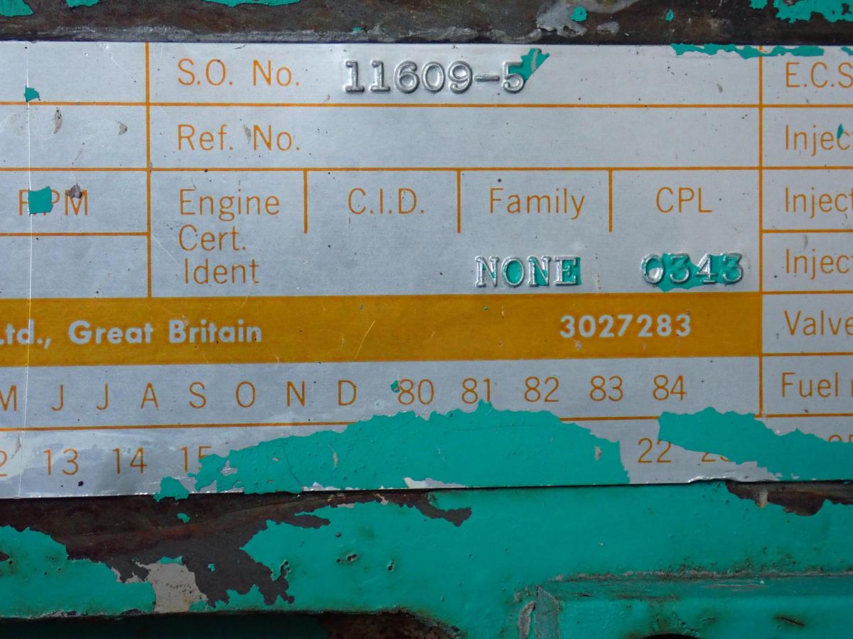 Used Cummins KTA50 Diesel Engine CPL 0343