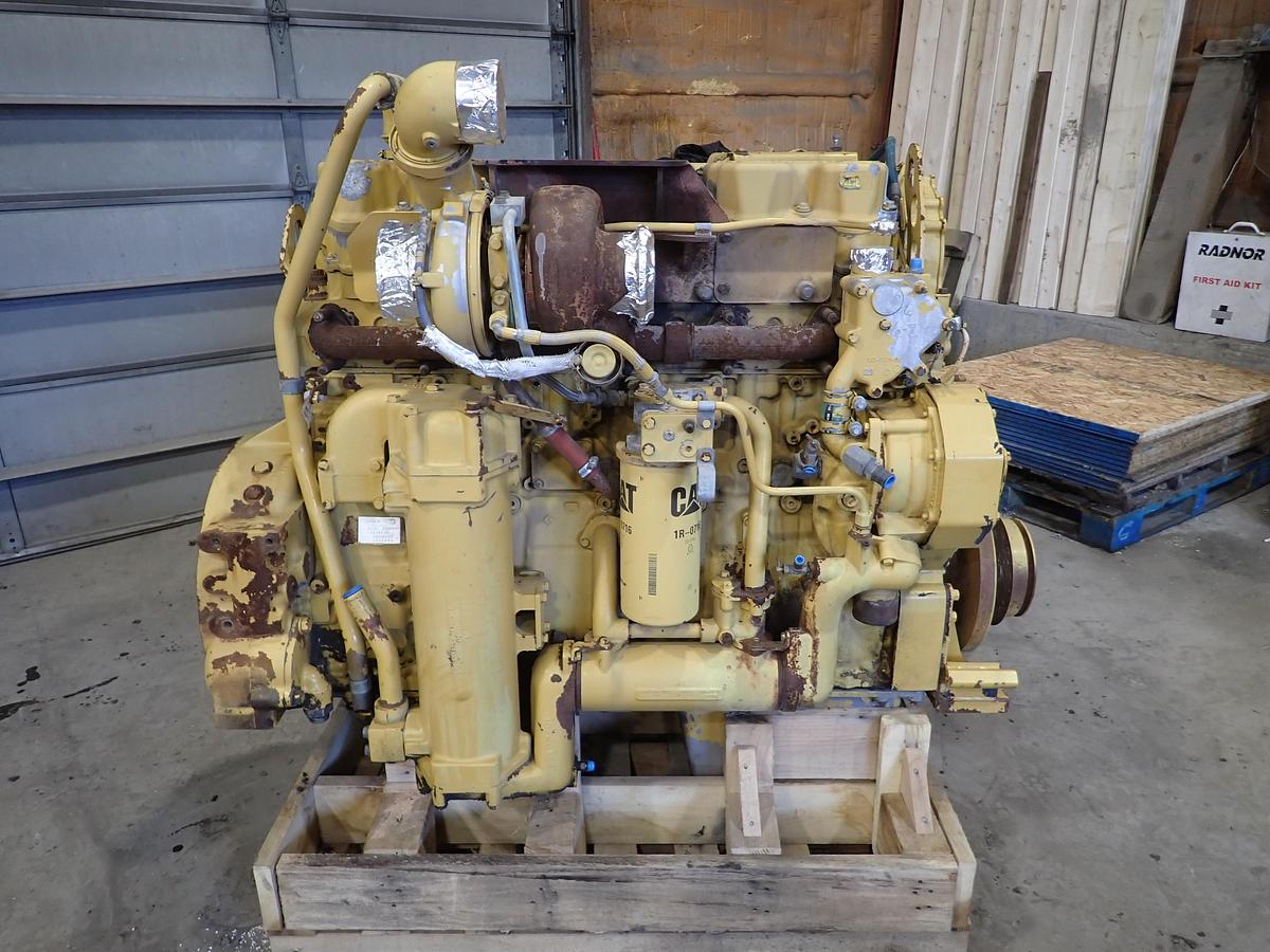 Used 2007 CAT C15 Turbo Diesel Engine 980H Loader AR # 280-9912