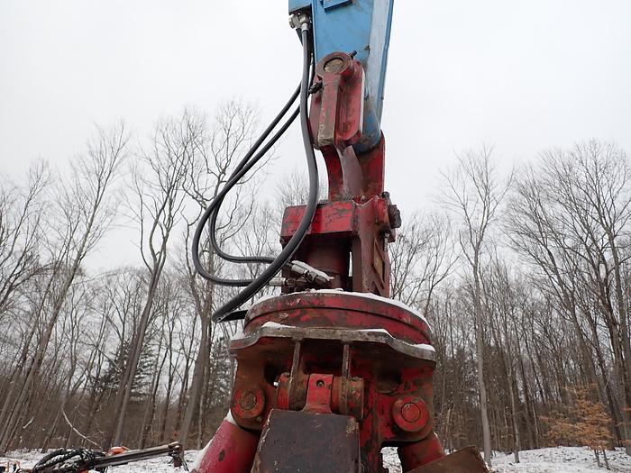 Used 2019 Fuchs MHL340 Material Handler w/ Anvil Rotating Grapple