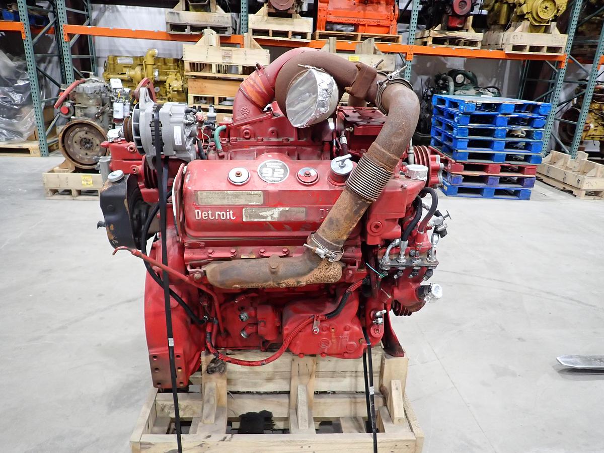 Used 1993 Detroit Diesel 6V92TA Truck Engine 350 HP DDEC