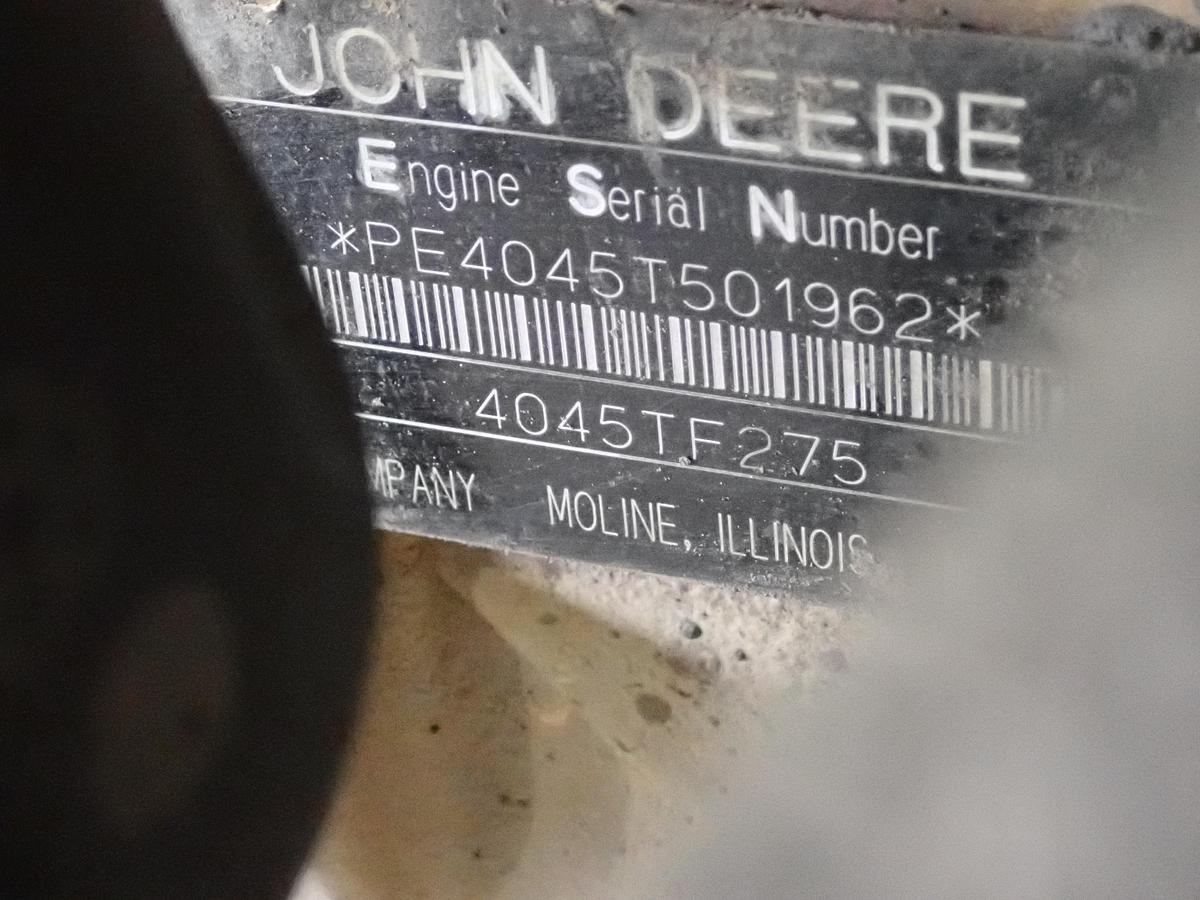 Used 2005 John Deere 4045TF275 Diesel Engine