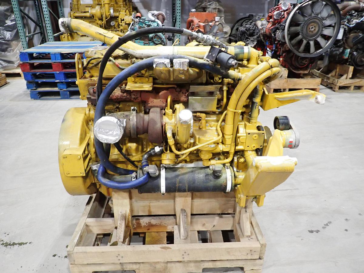 Used 2003 CAT 3126 Truck Engine 350 HP LOW MILES! 40 PIN AR # 130-1500