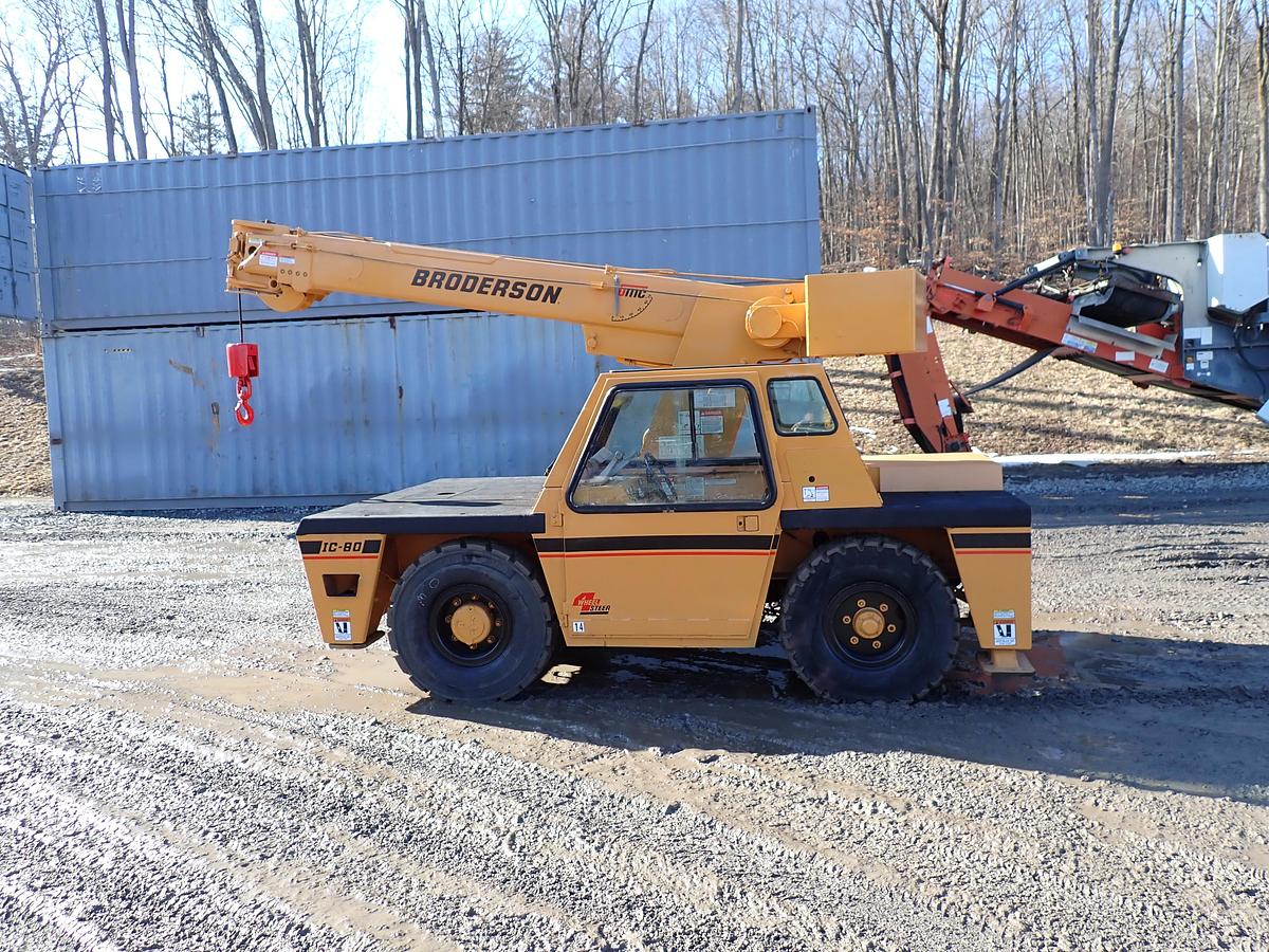 Used 1997 Broderson IC80-2E Carry Deck Crane
