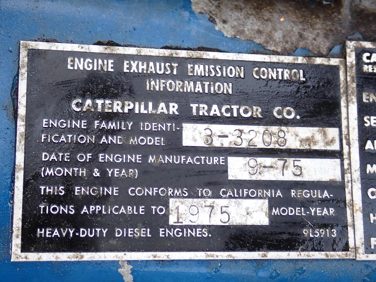 Used 1975 CAT 3208 Diesel Truck Engine 175 HP