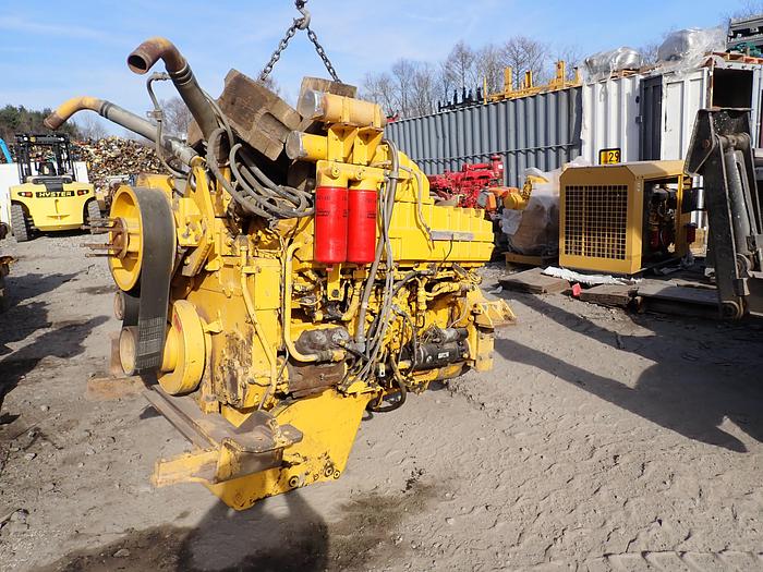 Used 2005 Komatsu SAA12V140ZE-2 Diesel Engine GOOD RUNNER! HD785-5