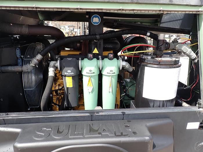 Used 2018 Sullair 375HHAFDPQJD3 Air Compressor 200 PSI Aftercooled!