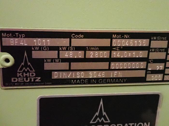 DEUTZ BF4L1011 Turbo Diesel Engine UNUSED!