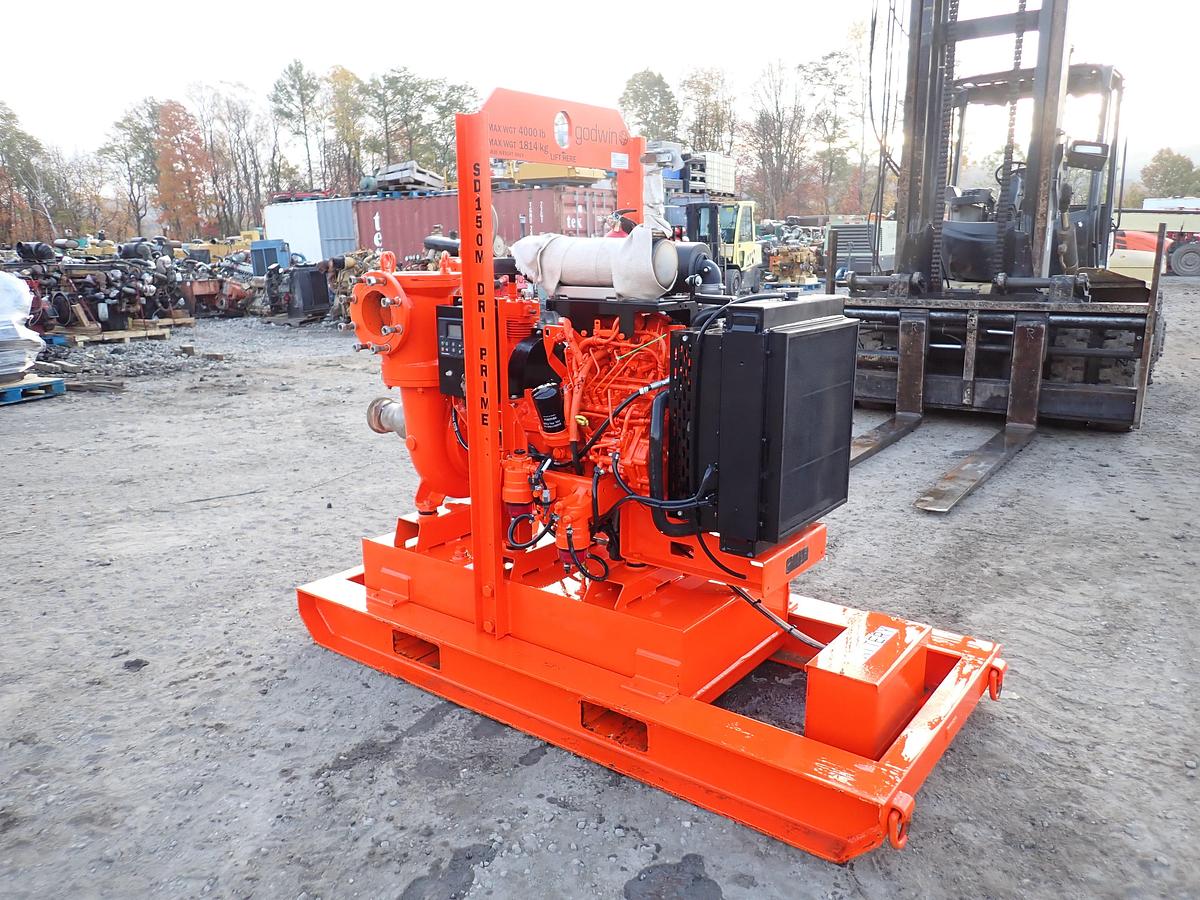 Used 2023 Godwin SD150M 6" Water Pump 134 HOURS!