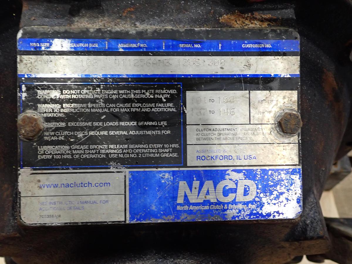 Used 2011 Deutz D2011 L04I Diesel Engine POWER UNIT w/ PTO Clutch