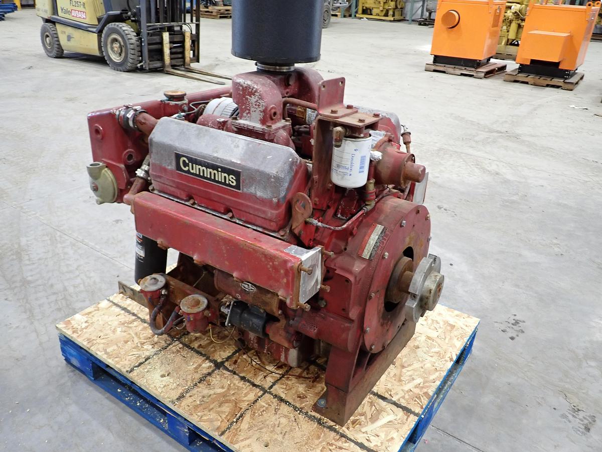 Used 1972 Cummins V378 V6 Diesel Engine