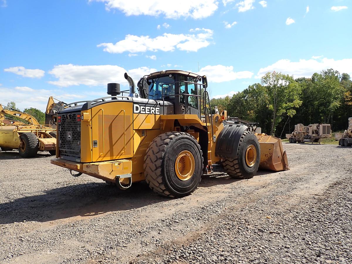 Used 2015 John Deere 844K II Wheel Loader HIGH LIFT