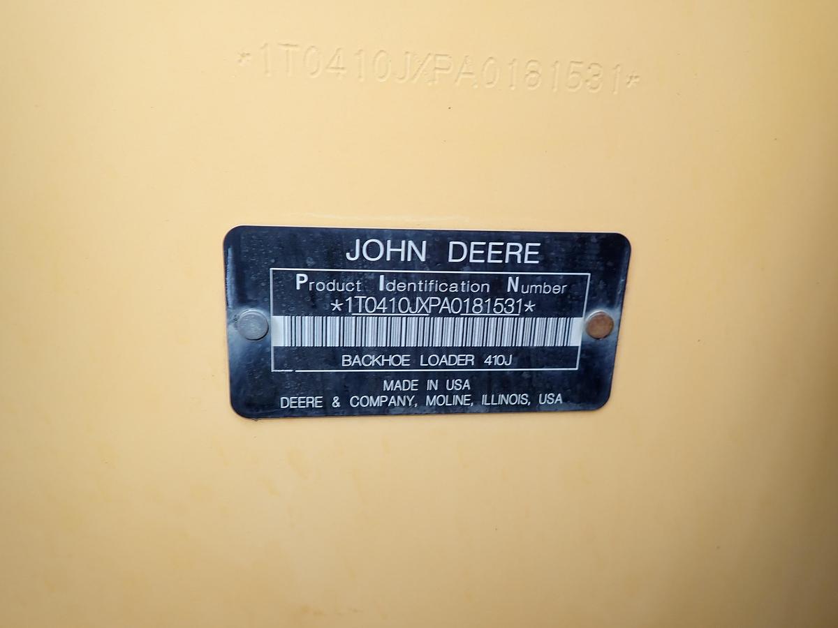 Used 2010 John Deere 410J Loader Backhoe 1100 HOURS!