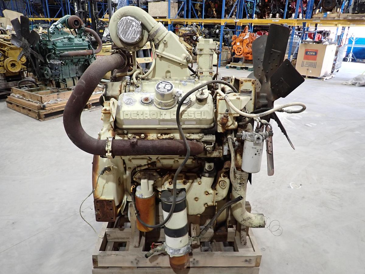 Used Detroit Diesel 6V92TA Engine 8063-7415 415 HP