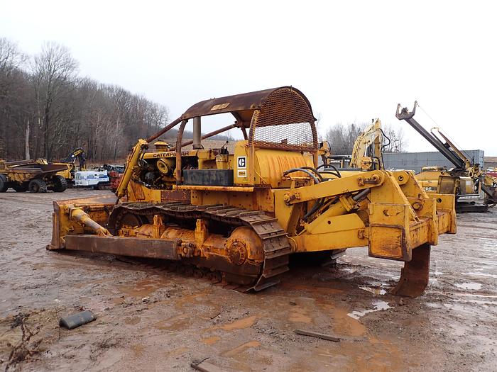 Used 1967 Caterpillar D8H Crawler Dozer RIPPER! SU Blade