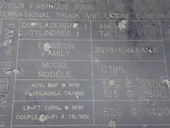 Used 2003 International DT466E Diesel Truck Engine C195