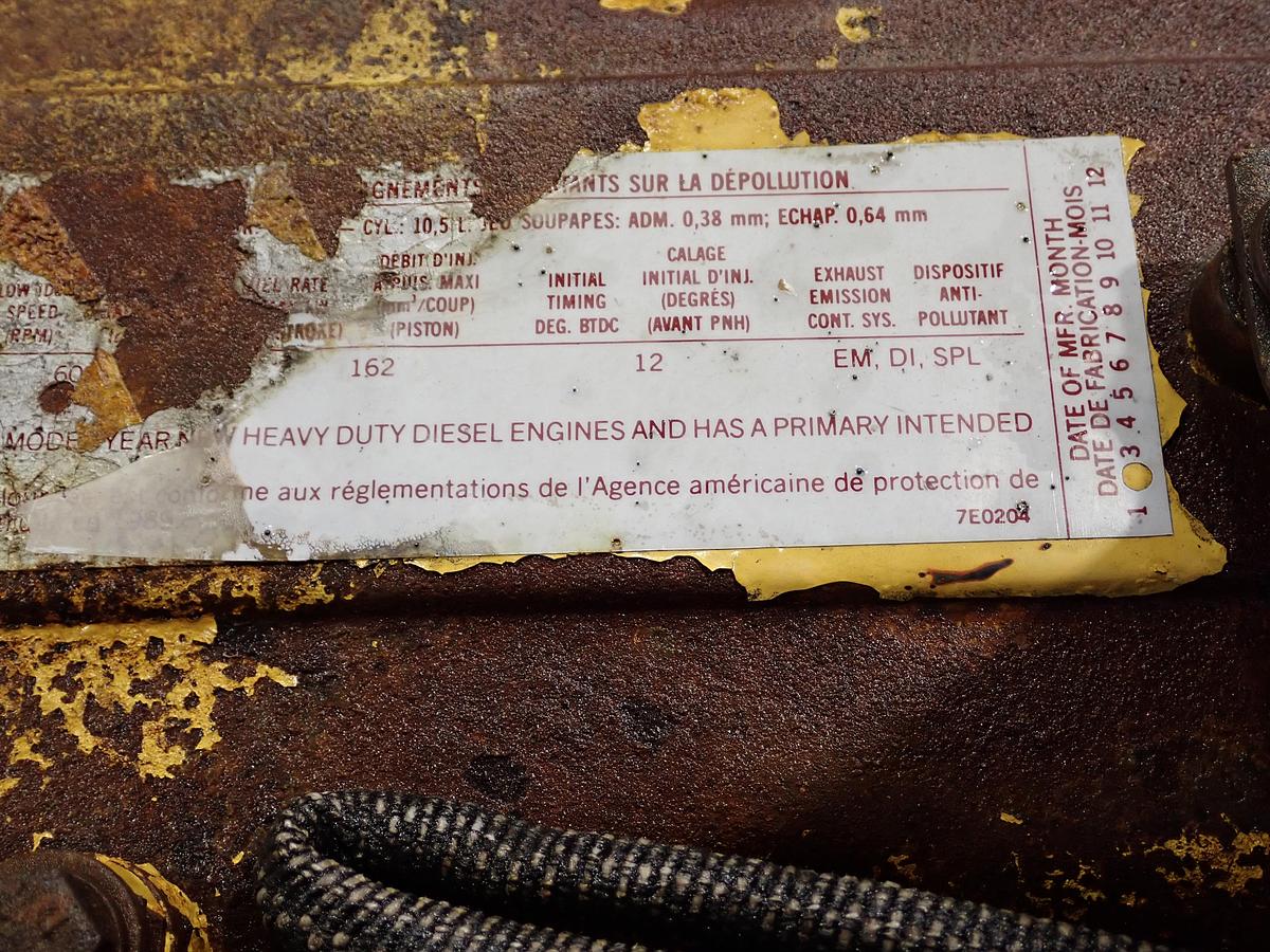 Used 1989 CAT 3306 DITAAC 300 HP Truck Engine 