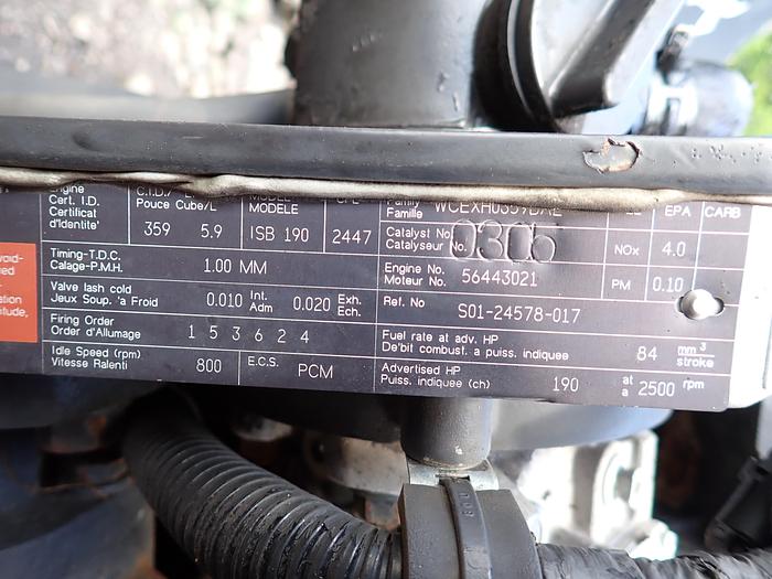 Used 1998 Cummins ISB 5.9 190 Truck Engine 73K Miles