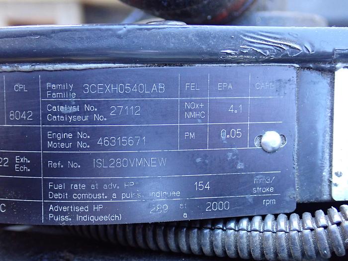 2003 Cummins ISL 280 UNUSED Diesel Truck Engine CPL 8042