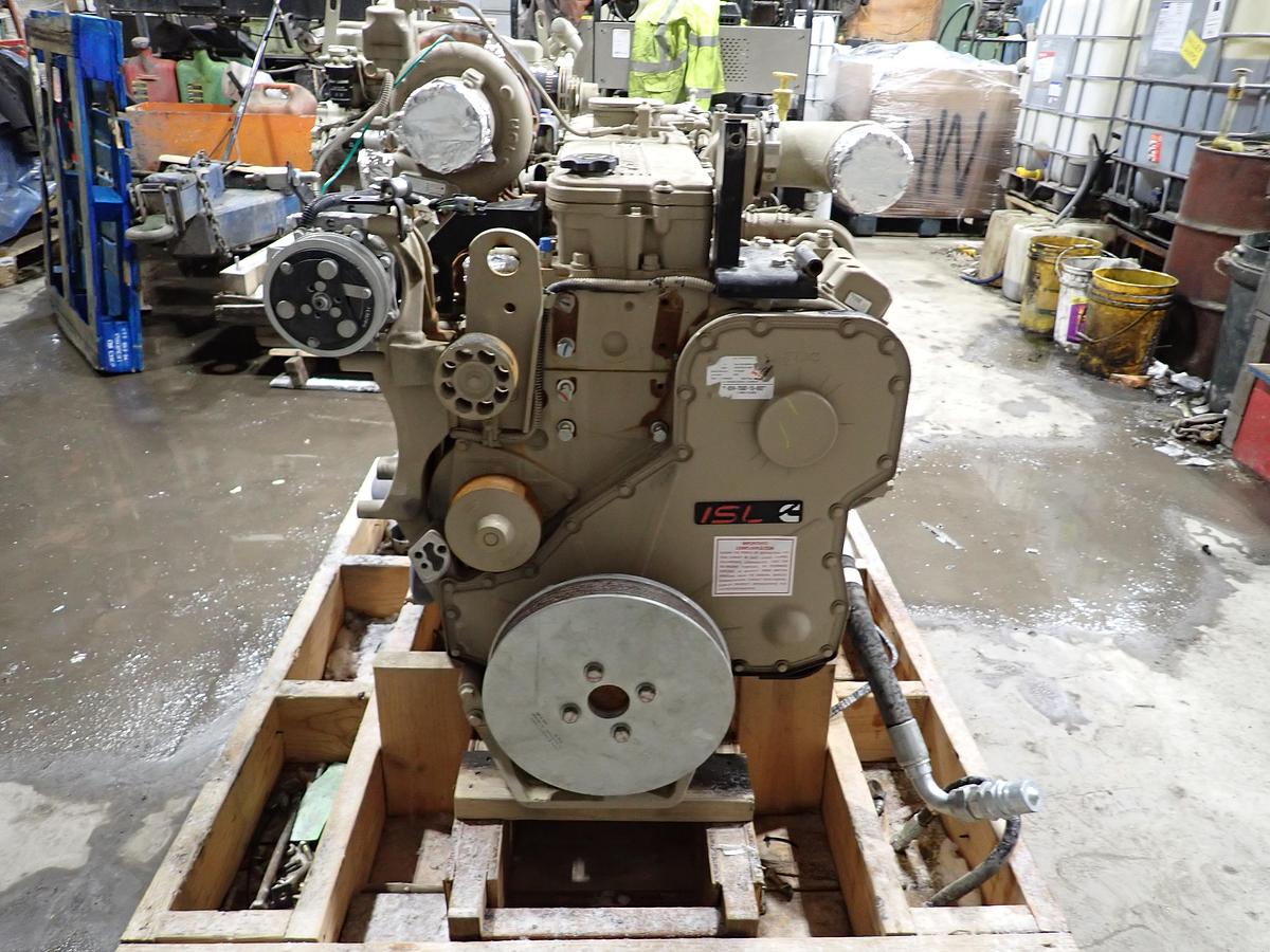 Used 2010 Cummins ISL 450 Diesel Engine GOV'T SURPLUS 450 HP! 8.9 Liter