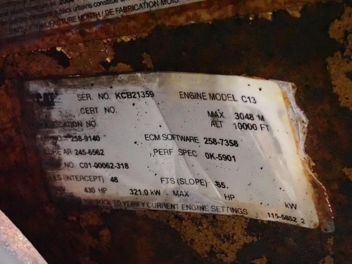 Used 2004 CAT C13 Diesel Truck Engine KCB 430 HP