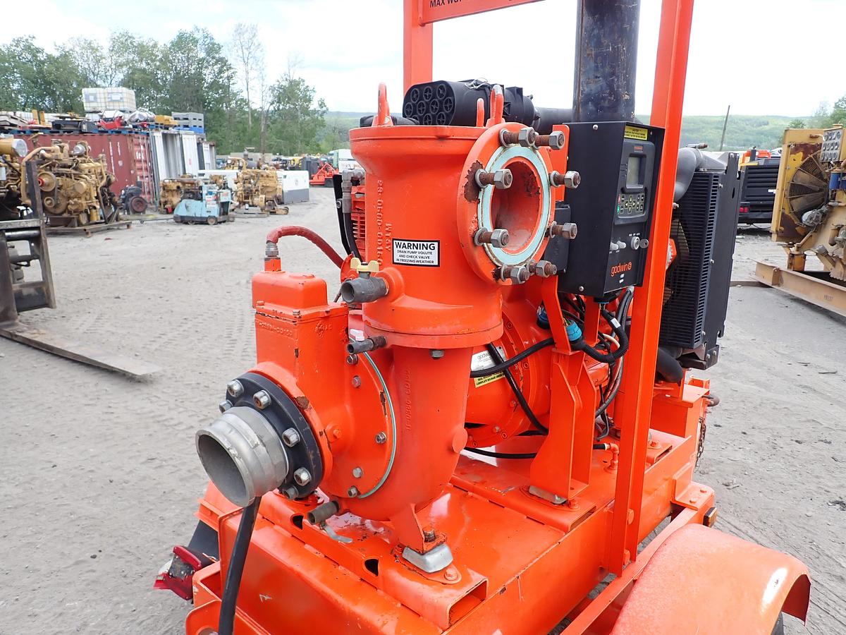 Used 2017 Godwin CD150M 6" Water Pump