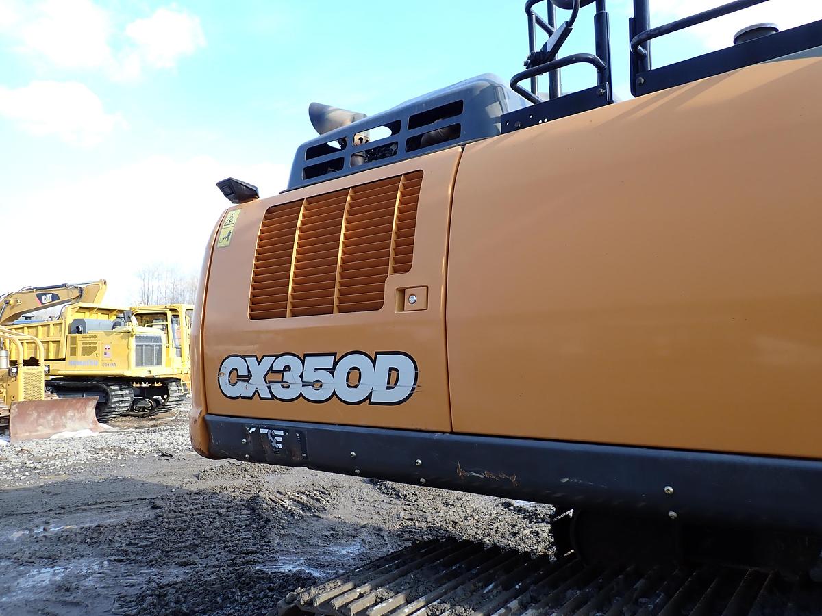 Used 2021 Case CX350D Hydraulic Excavator