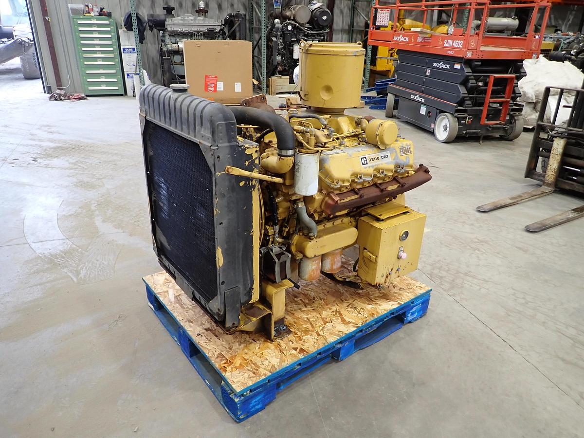 Used 1985 CAT 3208T Turbo Diesel Engine POWER UNIT