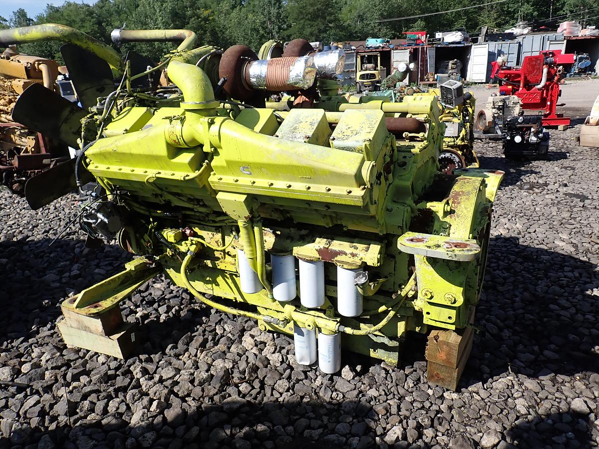 Used 1993 Cummins KTA38 Turbo Diesel Engine CPL 8090 