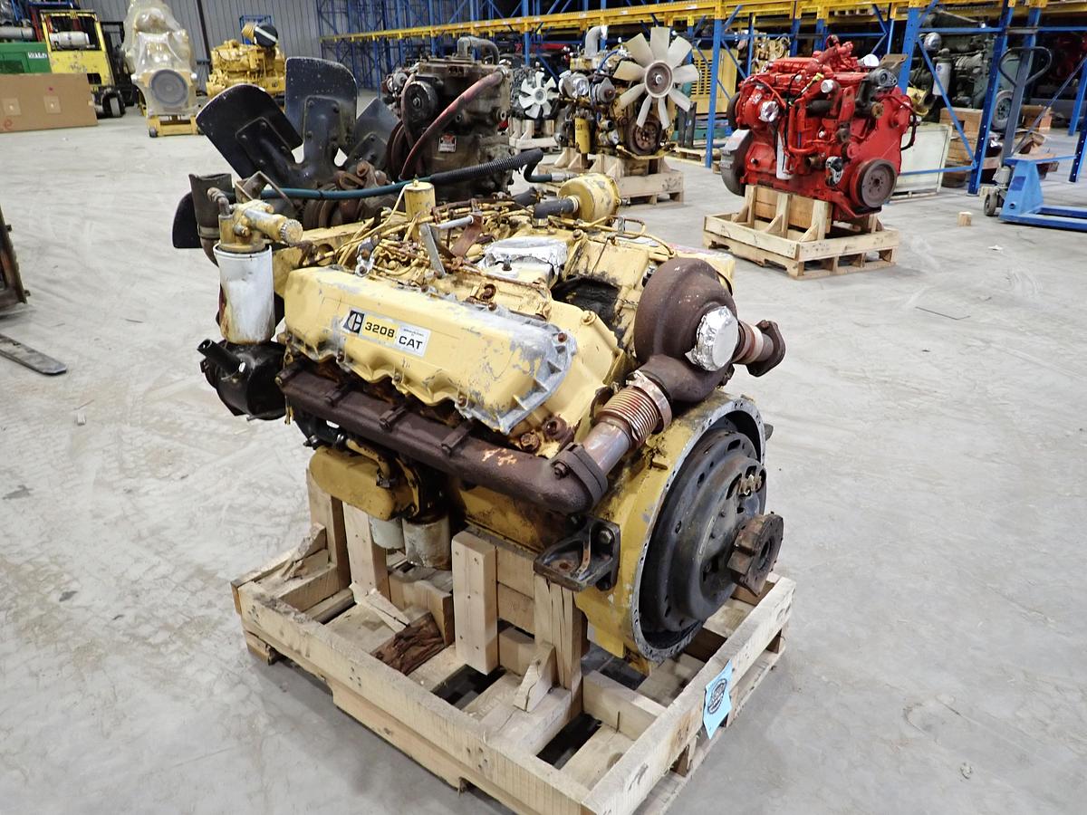 Used CAT 3208T Turbo Diesel Truck Engine