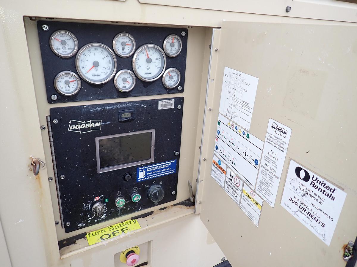 Used 2014 Doosan HP750WCU IQ 750 CFM Air Compressor