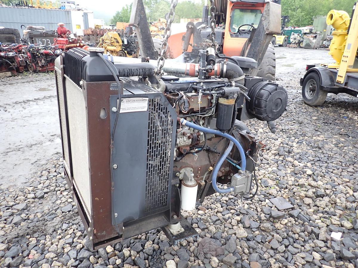 Used Perkins 1104C-44TA Turbo Diesel Engine RJ51155 CAT 3054C