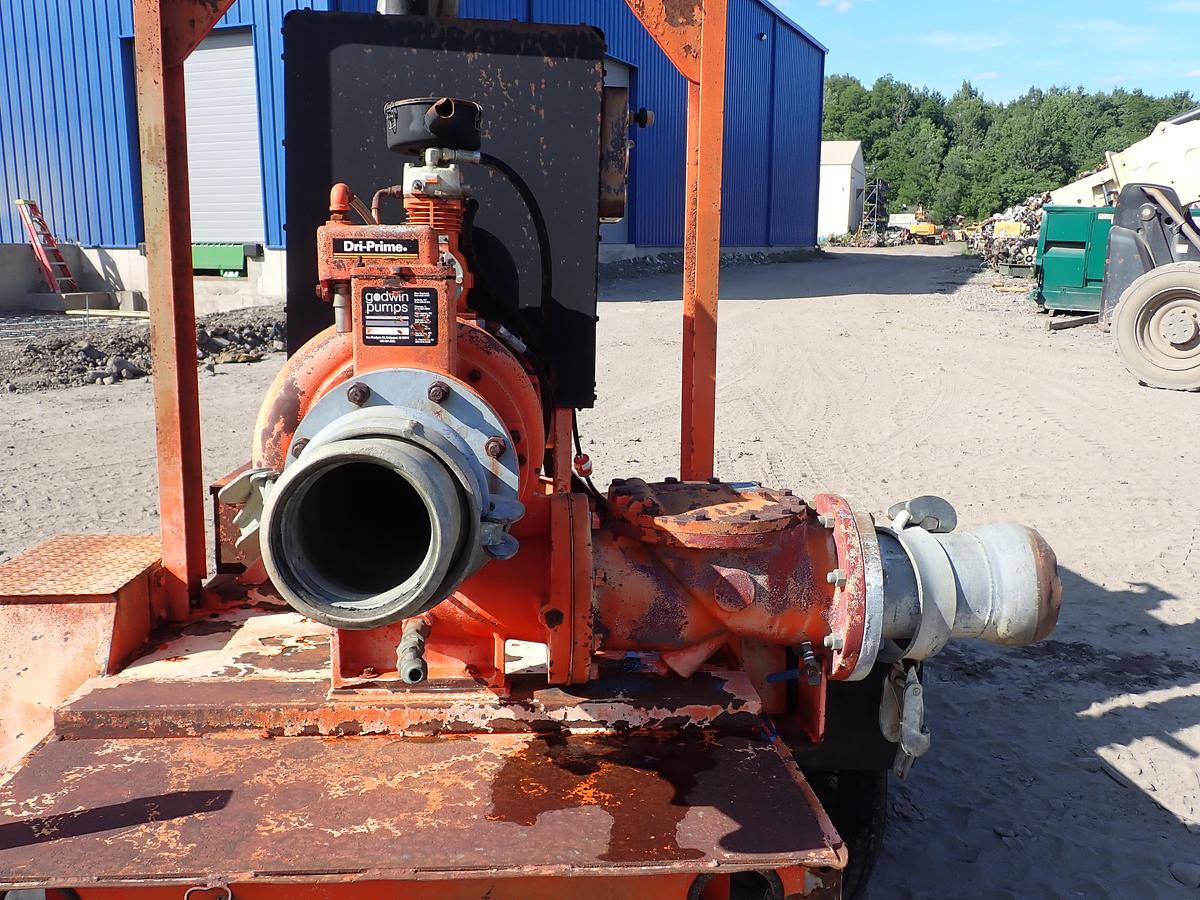 Used 1998 Godwin CD225M 8" Water Pump