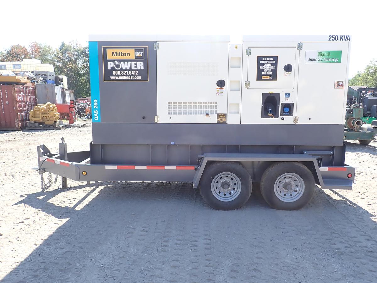 2024 Atlas Copco QAS250 Generator Set UNUSED FACTORY WARRANTY!