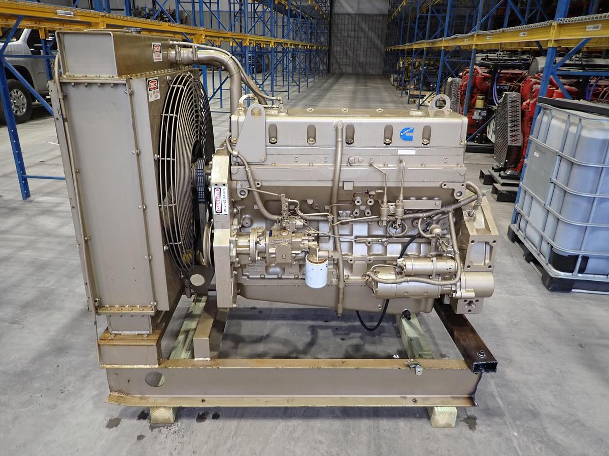 Used 1994 Cummins LTA10-G2 Diesel Engine Power Unit 345 HP