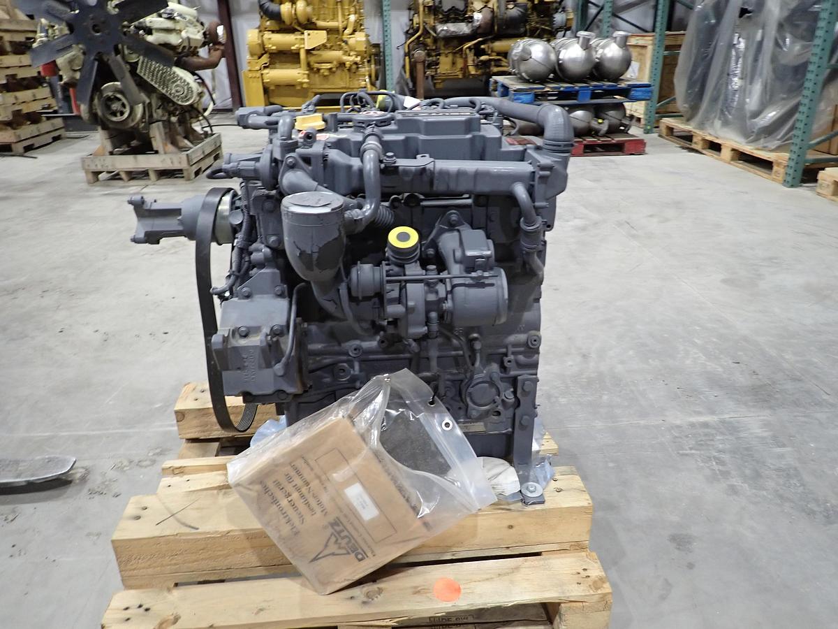 2023 Deutz TCD 3.6 L4 Diesel Engine FACTORY REMAN 121 HP