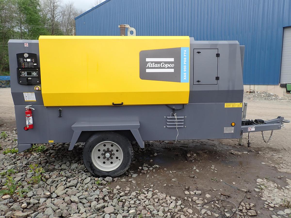 Used 2020 Atlas Copco XAS950 PD8 Air Compressor