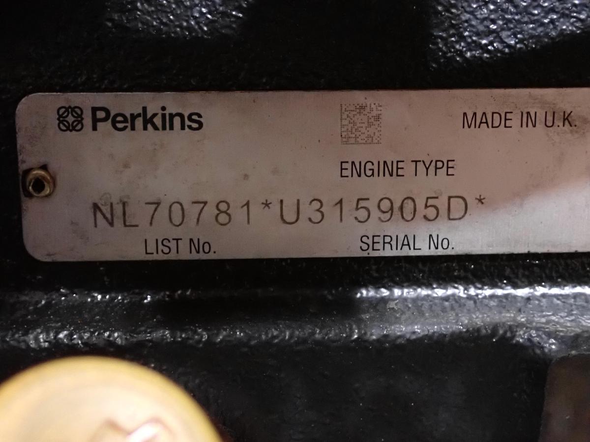 Used 2018 Perkins 1104D-44T Diesel Engine NL70781
