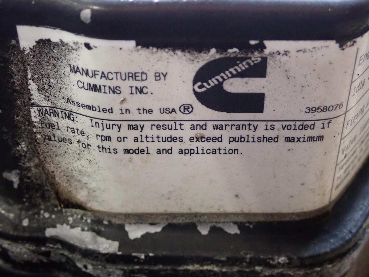 Used 2003 Cummins ISB 200 Diesel Engine CPL 8136