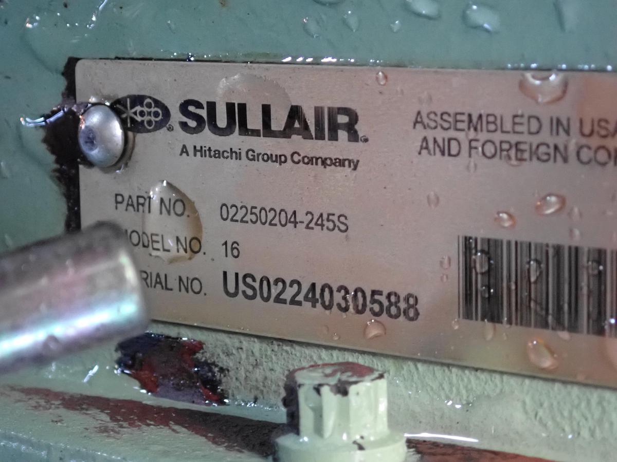 Used 2018 Sullair 400EH DPQ 400 CFM Air Compressor