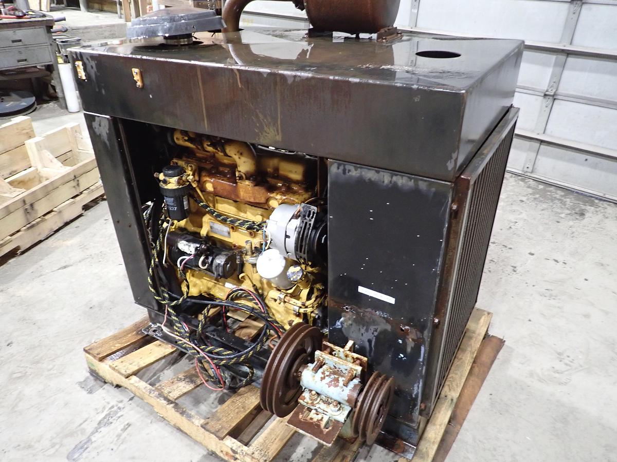 Used John Deere 4039DF001 Diesel Engine POWER UNIT PTO CLUTCH